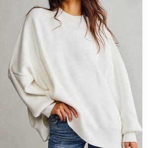 Free People Easy Street Tunic in Painted White